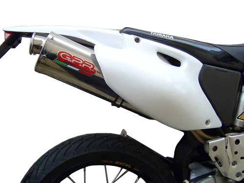 Pot echappement compatible avec Yamaha Yz 400 F 1998-1999, Trioval, Échappement légal, homologué,silencieux avec db killer amovible et tuyau de liaison spécifique 