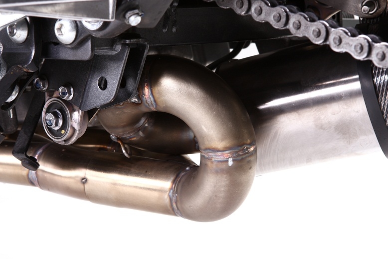 Pot echappement compatible avec Yamaha Xj 6 - Xj 600 Diversion 2009-2017, Furore Nero, Homologué et légal, système d'échappement complet, avec db killer amovible 