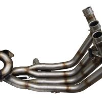 Pot echappement compatible avec Yamaha Xj 6 - Xj 600 Diversion 2009-2017, Furore Nero, Homologué et légal, système d'échappement complet, avec db killer amovible 
