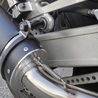 Pot echappement compatible avec Yamaha Xjr 1200 1995-1997, Trioval, Paire de pot d'échappement homologuées, livrées avec db killer amovible et raccords spécifiques 