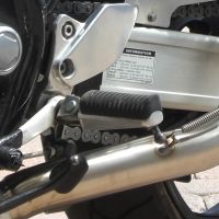 Pot echappement compatible avec Yamaha Xjr 1200 1995-1997, Trioval, Paire de pot d'échappement homologuées, livrées avec db killer amovible et raccords spécifiques 