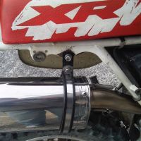 Pot echappement compatible avec Honda Xr 600 R 1988-1998, Furore Nero, Échappement légal, homologué,silencieux avec db killer amovible et tuyau de liaison spécifique 