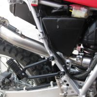 Pot echappement compatible avec Honda Xr 650 R 2000-2008, Trioval, Échappement légal, homologué,silencieux avec db killer amovible et tuyau de liaison spécifique 