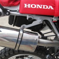 Pot echappement compatible avec Honda Xr 650 R 2000-2008, Trioval, Échappement légal, homologué,silencieux avec db killer amovible et tuyau de liaison spécifique 