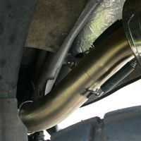 Pot echappement compatible avec Yamaha Xtz 660 Teneré 1991-1998, Albus Ceramic, Échappement légal, homologué,silencieux avec db killer amovible et tuyau de liaison spécifique 