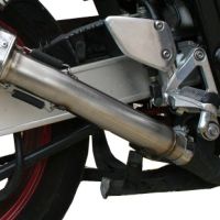 GPR pot echappement compatible avec  Yamaha Fzs 600 Fazer 1998-2003, Trioval, Échappement légal, homologué,silencieux avec db killer amovible et tuyau de liaison spécifique 