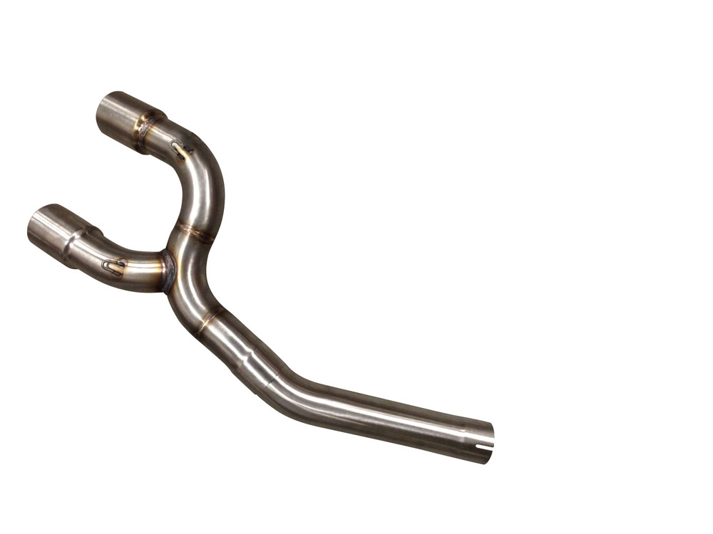 Pot echappement compatible avec Yamaha Fz6 600-Fazer S1-S2 2004-2013, M3 Poppy , Paire de pot d'échappement homologuées, livrées avec db killer amovible et raccords spécifiques 