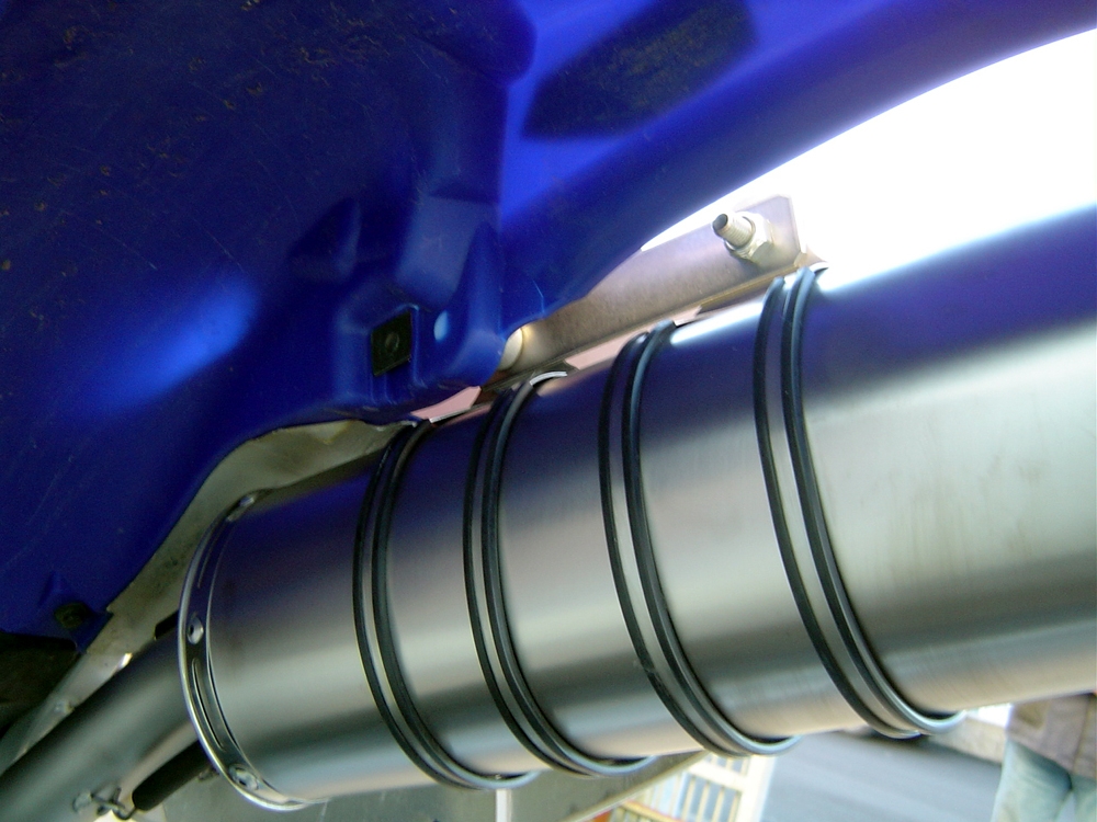 Pot echappement compatible avec Yamaha Yz 400 F 1998-1999, Satinox , Échappement légal, homologué,silencieux avec db killer amovible et tuyau de liaison spécifique 