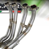 GPR pot echappement compatible avec  Yamaha Yzf R6 2017-2024, M3 Titanium Natural, Pot echappement racing, ligne complet, fourni avec collecteur spécifique, article sans homologation 