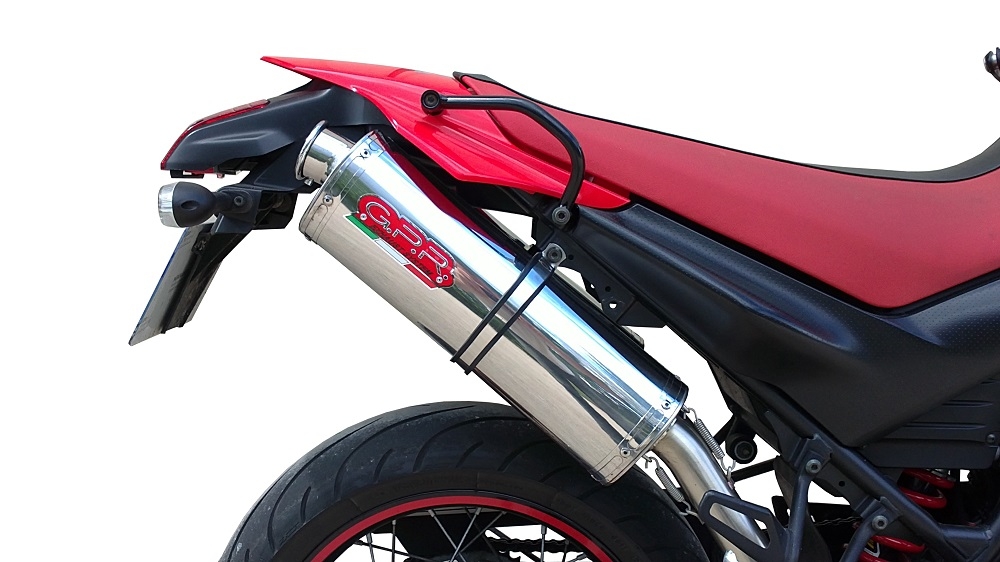 Pot echappement compatible avec Yamaha Xt 660 X-R 2004-2014, Trioval, Paire de pot d'échappement homologuées, livrées avec db killer amovible et raccords spécifiques 