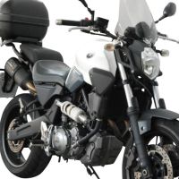 Pot echappement compatible avec Yamaha MT03 660 2006-2013, Furore Nero, Paire de pot d'échappement homologuées, livrées avec db killer amovible, catalyseurs et raccords spécifiques 