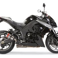 GPR pot echappement compatible avec  Kawasaki Z 1000 Sx 2011-2016, New Grand Prix Evo Titanium, Paire de pot d'échappement homologuées, livrées avec db killer amovible et raccords spécifiques 