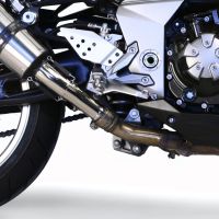 Pot echappement compatible avec Kawasaki Z 1000 2007-2009, M3 Inox , Paire de pot d'échappement homologuées, livrées avec db killer amovible, catalyseurs et raccords spécifiques 