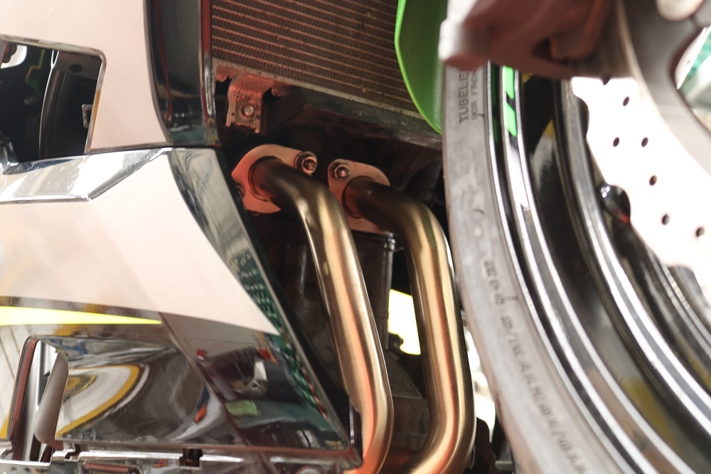 Pot echappement compatible avec Kawasaki Z 400 2018-2022, Decatalizzatore, Suppresseur de cataliseu, décatalyseurr, article sans homologation 