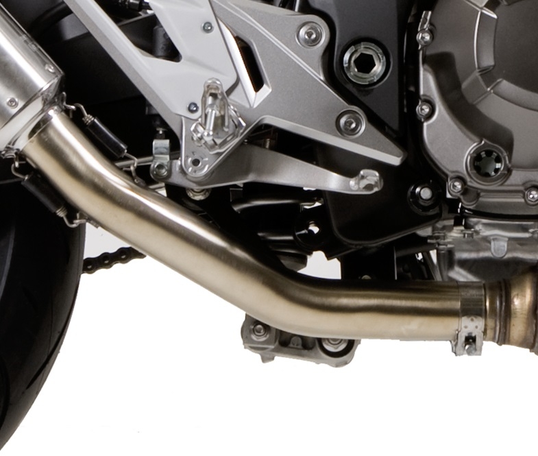 Pot echappement compatible avec Kawasaki Z 800 2009-2016, M3 Poppy , Échappement légal, homologué,silencieux avec db killer amovible et tuyau de liaison spécifique 