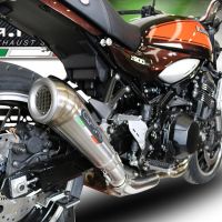Pot echappement compatible avec Kawasaki Z 900 RS 2021-2024, Powercone Evo, Échappement légal, homologué,silencieux avec db killer amovible et tuyau de liaison spécifique 