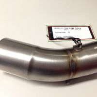 Pot echappement compatible avec Kawasaki ZX-10R 2010-2015, M3 Poppy , Pot échappement racing, avec les tuyaux de liaison, article sans homologation 