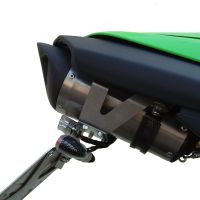 GPR pot echappement compatible avec  Kawasaki Zx-6R  2007-2008, Tiburon Titanium, Échappement légal, homologué,silencieux avec db killer amovible et tuyau de liaison spécifique 