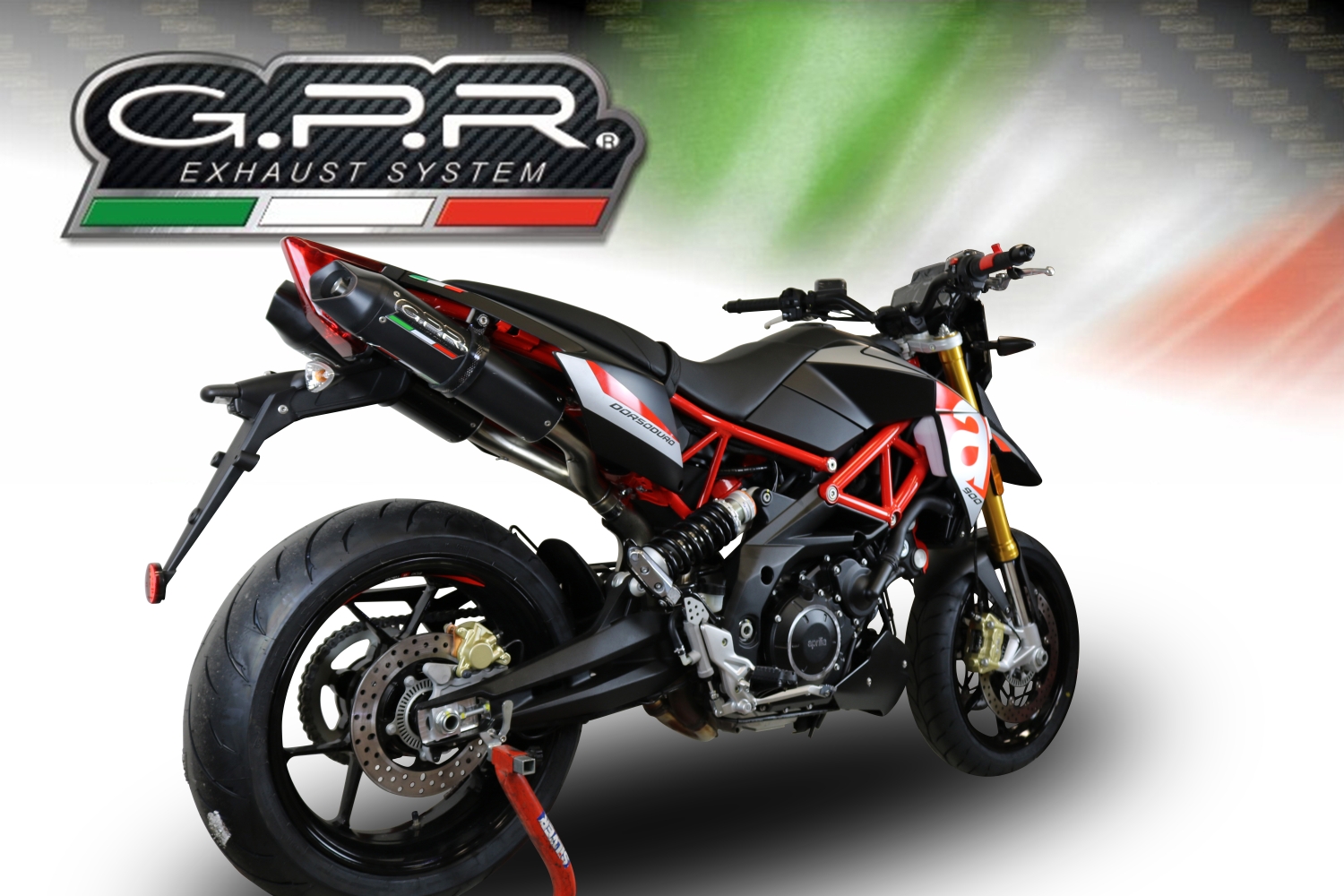 Pot echappement compatible avec Aprilia Dorsoduro 900 2017-2020, Furore Evo4 Nero, Paire de pot d'échappement homologuées, livrées avec db killer amovible et raccords spécifiques 