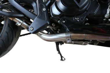 Pot echappement compatible avec Benelli 502 C 2019-2020, Decatalizzatore, Suppresseur de cataliseu, décatalyseurr, article sans homologation 