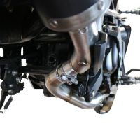 Pot echappement compatible avec Benelli 502 C 2019-2020, Decatalizzatore, Suppresseur de cataliseu, décatalyseurr, article sans homologation 