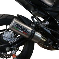 Pot echappement compatible avec Benelli 502 C 2019-2020, M3 Inox , Échappement légal, homologué,silencieux avec db killer amovible et tuyau de liaison spécifique 