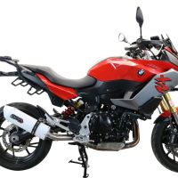 Pot echappement compatible avec Bmw F 900 XR-R 2020-2025, Albus Evo4, Échappement légal, homologué,silencieux avec db killer amovible et tuyau de liaison spécifique 