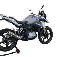 Pot echappement compatible avec Bmw G 310 Gs 2017-2021, M3 Inox , Homologué et légal, système d'échappement complet avec catalyseur et db killer amovible 