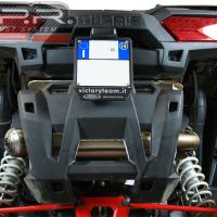 Pot echappement compatible avec Polaris Rzr XP 1000 2014-2023, Power Bomb, Échappement légal, homologué,silencieux avec db killer amovible et tuyau de liaison spécifique 