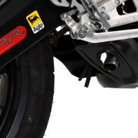 Pot echappement compatible avec Derbi Gpr 125 2009-2010, Alluminio Ghost, Homologué et légal, système d'échappement complet avec catalyseur et db killer amovible 