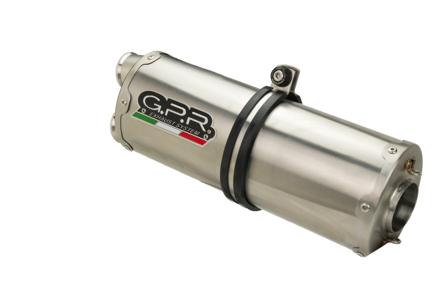 Pot echappement compatible avec Honda Africa Twin XRV 750 RD07 1993-2003, Dual Inox, Échappement légal, homologué,silencieux avec db killer amovible et tuyau de liaison spécifique 