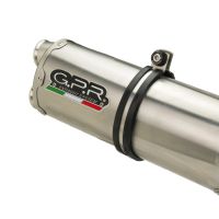 Pot echappement compatible avec Honda Africa Twin XRV 750 RD07 1993-2003, Dual Inox, Échappement légal, homologué,silencieux avec db killer amovible et tuyau de liaison spécifique 