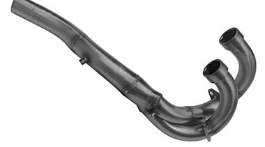 Pot echappement compatible avec Kawasaki Ninja 400 2018-2022, Decatalizzatore, Suppresseur de cataliseu, décatalyseurr, article sans homologation 