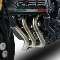Pot echappement compatible avec Yamaha Tracer 9 GT 2021-2024, M3 Inox , Homologué et légal, système d'échappement complet avec catalyseur et db killer amovible 
