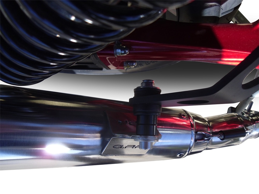 Pot echappement compatible avec Moto Guzzi V7 (I - II) Racer 2010-2016, Vintacone , Paire de pot d'échappement homologuées, livrées avec db killer amovible et raccords spécifiques 