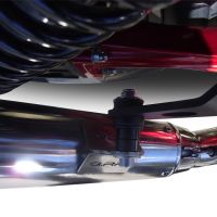 Pot echappement compatible avec Moto Guzzi V7 (I - II) Racer 2010-2016, Vintacone , Paire de pot d'échappement homologuées, livrées avec db killer amovible et raccords spécifiques 