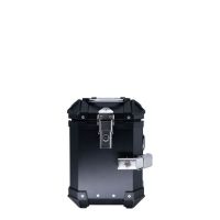 Paire de valises latérales en aluminium avec couleur noire avec support de valise spécifique GPR TECH compatible avec  Kawasaki Versys 650 2017/2020 e4
