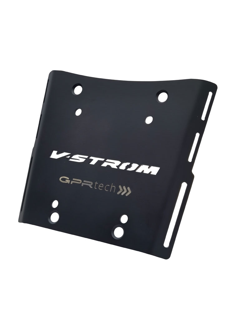 Plaque de montage spécifique Top Case ALPITECH 55 LT GPR TECH compatible avec  Suzuki V-Strom Dl 650 2012/2016 e3