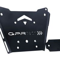 Top case en aluminium, couleur argent avec plaque spécifique incluse Top-case GPR TECH compatible avec  Bmw R 1200 Rt Lc 2017/2019 e4