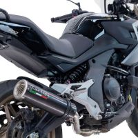 Pot echappement compatible avec Cf Moto 700 Mt 2023-2024, M3 Poppy , Échappement légal, homologué,silencieux avec catalyseur, db killer amovible et tuyau de liaison spécifique 