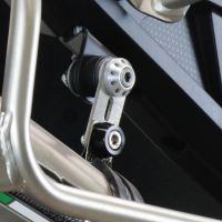Pot echappement compatible avec Aprilia Tuareg 660 2021-2024, GP Evo4 Poppy, Échappement légal, homologué,silencieux avec db killer amovible et tuyau de liaison spécifique 