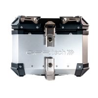 GPR TECH TOP CASE ALPI-TECH 26 LT. ARGENT Top case en aluminium, couleur argent avec plaque universelle incluse Capacité Litres 26