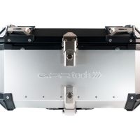 Top case en aluminium, couleur argent avec plaque spécifique incluse Top-case GPR TECH compatible avec  Bmw R 1200 Rt Lc 2017/2019 e4