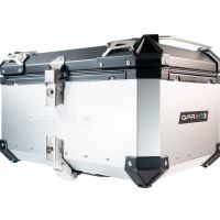 Top case en aluminium, couleur argent avec plaque spécifique incluse Top-case GPR TECH compatible avec  Bmw R 1200 Rt Lc 2017/2019 e4