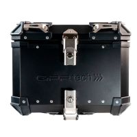GPR TECH TOP CASE ALPI-TECH 45 LT. NOIR Top case en aluminium, couleur noire avec plaque universelle incluse Capacité Litres 45