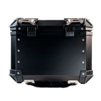Top case en aluminium, couleur noire avec plaque spécifique incluse Top-case GPR TECH compatible avec  Benelli Trk 251 2019/2023