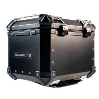 GPR TECH TOP CASE ALPI-TECH 45 LT. NOIR Top case en aluminium, avec Dossier souple, couleur noire avec plaque universelle incluse Capacité Litres 45