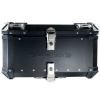 GPR TECH TOP CASE ALPI-TECH 55 LT NOIR Top case en aluminium, couleur noire avec plaque universelle incluse Capacité Litres 55