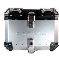 GPR TECH TOP CASE ALPI-TECH 35 LT. ARGENT Top case en aluminium, couleur argent avec plaque universelle incluse Capacité Litres 35