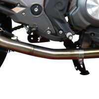 Pot echappement compatible avec Benelli Bn 302 S 2017-2024, M3 Inox , Échappement légal, homologué,silencieux avec db killer amovible et tuyau de liaison spécifique 